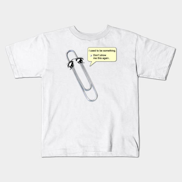 Has-been office assistant Kids T-Shirt by Bruce Brotherton